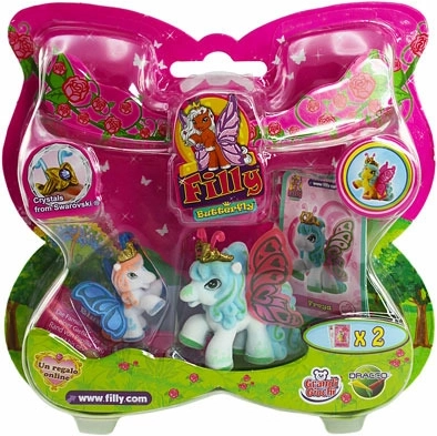 Filly Butterfly familie – 2 figuurtjes