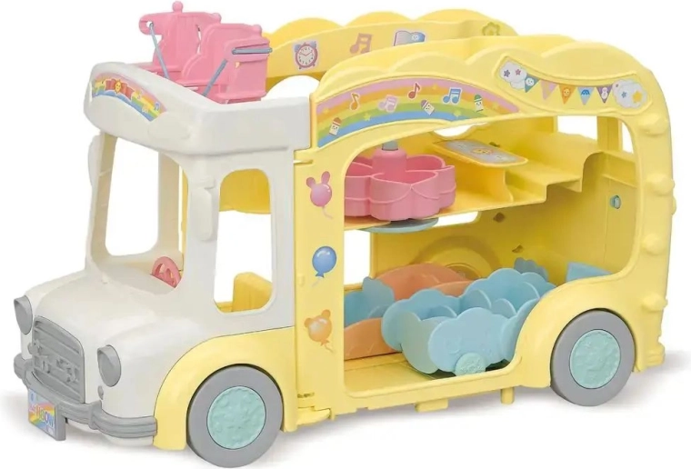 Bus met plaats voor kleine passagiers