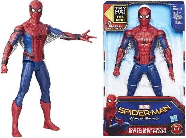 Spider-Man Homecoming-figuur met geluidseffecten, 30 cm