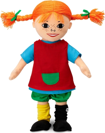 Micki Pippi Langkous zachte stoffen pop 40 cm