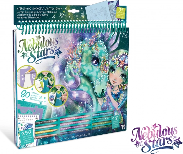Nebulous Stars creatieve kleurboek – groen