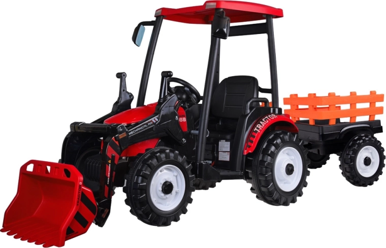 Beweegbare laadschop en afneembare aanhanger