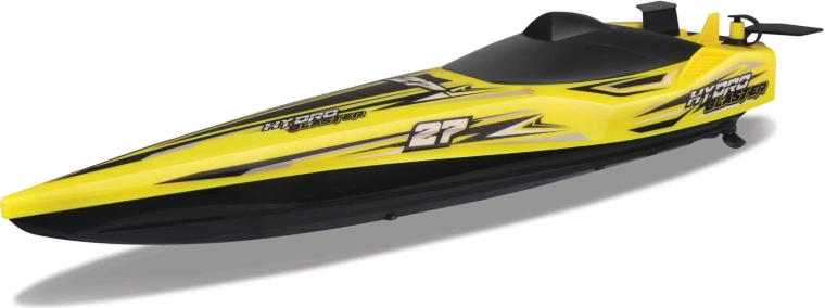 Maisto RC Hydro Blaster gele raceboot met afstandsbediening