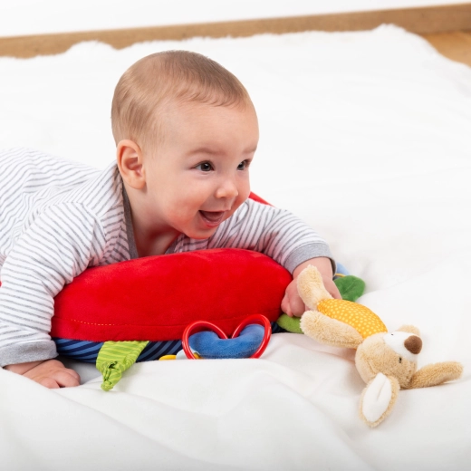 Ondersteuning bij tummy time en versterking van de motoriek