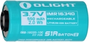 Oplaadbare batterij OLIGHT 3,7 V 550 mAh CR123A (IMR16340) voor S1R Baton II