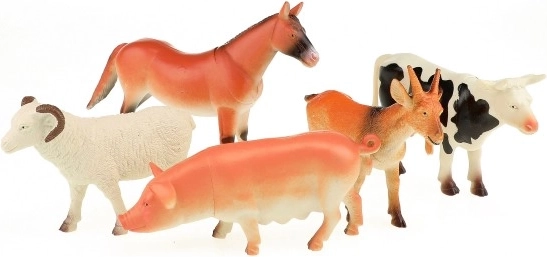 5 populaire boerderijdieren in één verpakking