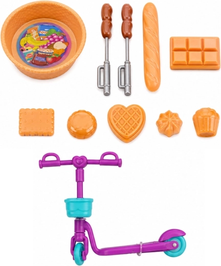 Picknickaccessoires en eten voor realistisch speelplezier