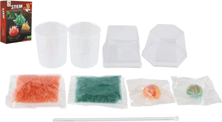Wetenschappelijke set voor het kweken van kristallen