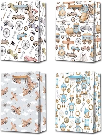 Papieren cadeautasje formaat S