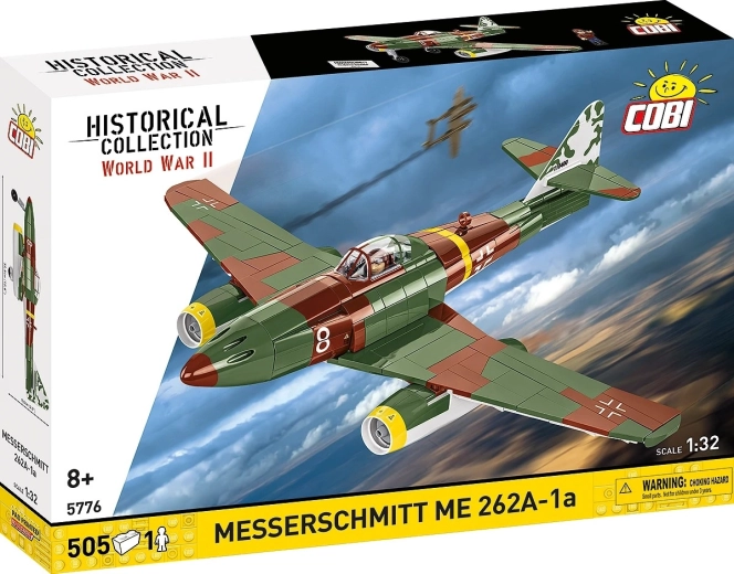 COBI Messerschmitt Me 262A-1a Schwalbe bouwset van blokjes 505 onderdelen 1:32