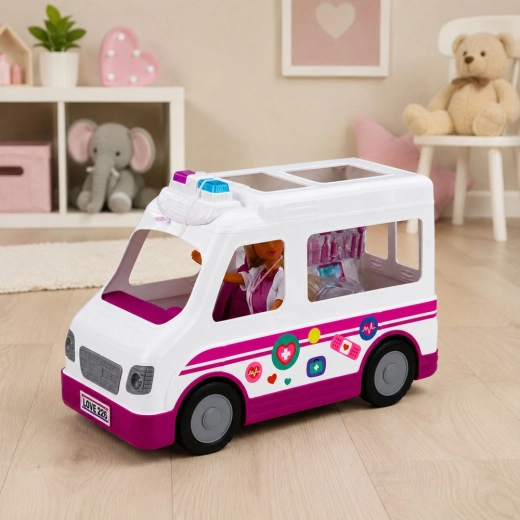 Grote ambulance voor realistisch spel