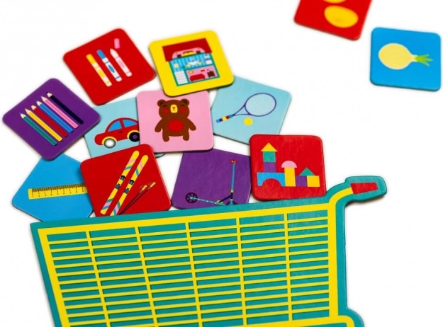 Educatief spel Captain Smart - Laten we winkelen
