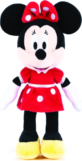 Pluchen speelgoed Minnie in rode jurk