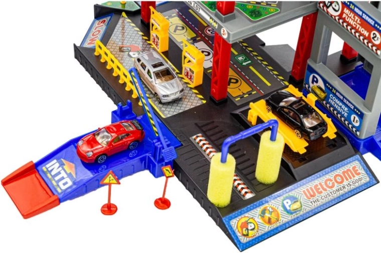 Wasstraat en accessoires voor realistisch spel