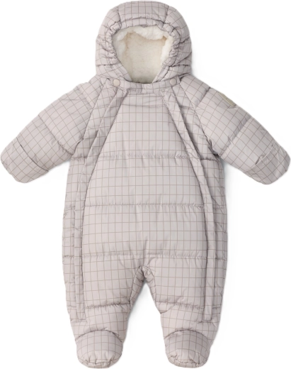 Leokid winteroverall Eddy Silver Cloud maat 68
