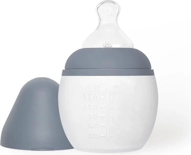 ÉLHÉE antikolieken babyfles 150 ml blue grey - 1 stuk
