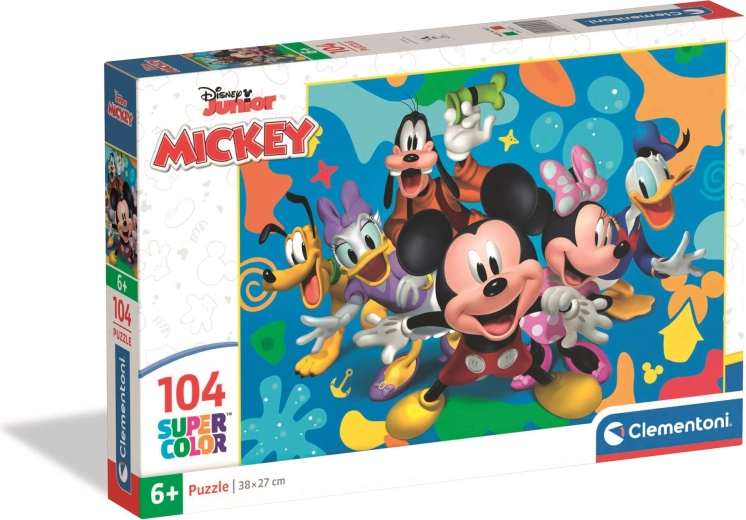 Clementoni puzzel 104 stukjes Disney MICKEY EN VRIENDEN
