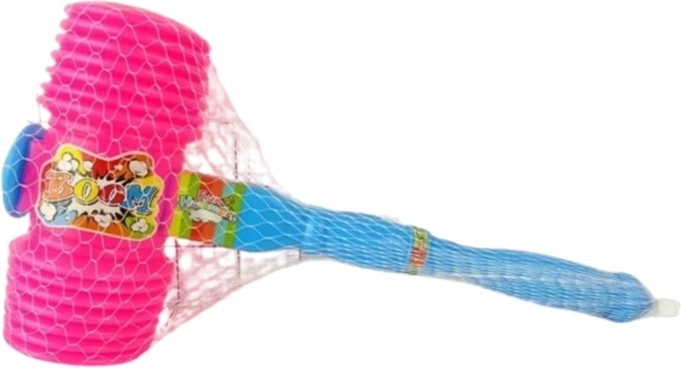 Grote piephamer in net
