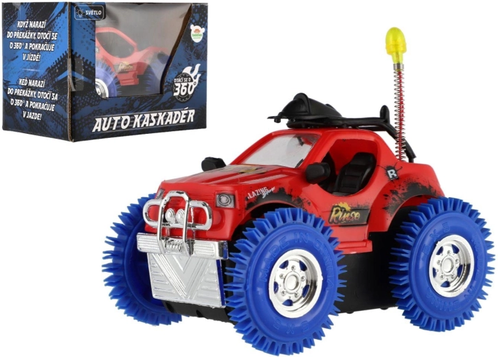 Stuntauto met licht en geluid - 1 stuk