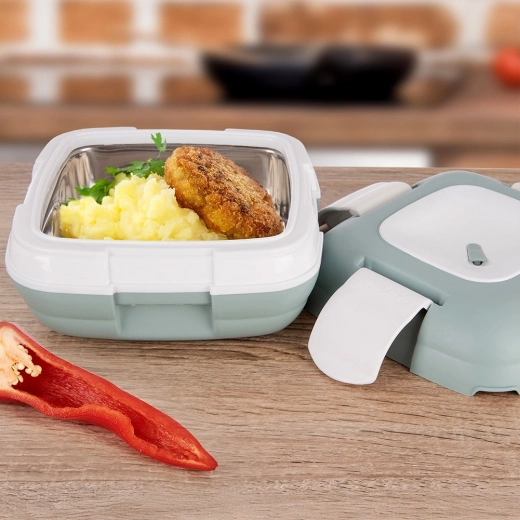 Lange temperatuurbehoud dankzij roestvrijstalen inzet