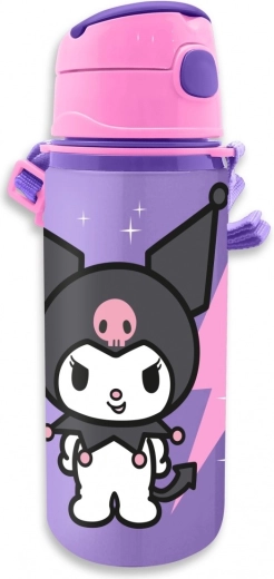 Aluminium drinkfles 600 ml KUROMI
