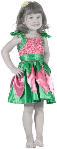 Wiky carnavalskostuum Bloemenfee XS (92–104 cm) - 1 set
