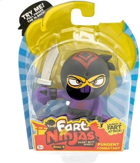 Fart Ninjas-figuur met geluid Pungent combatant (serie 9)