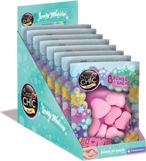 Crazy Chic hartvormige badballen