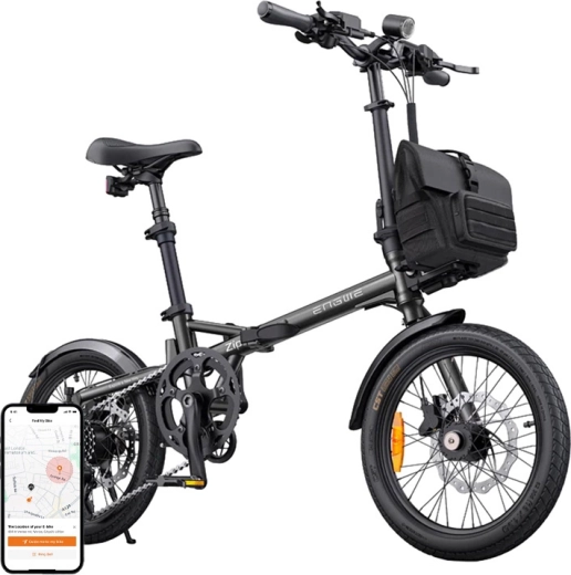 Opvouwbare e-bike ENGWE Zip 250 W 16" grijs