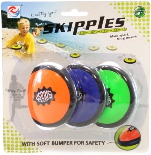 Werpende waterkikkers – drijvende schijven voor kinderen