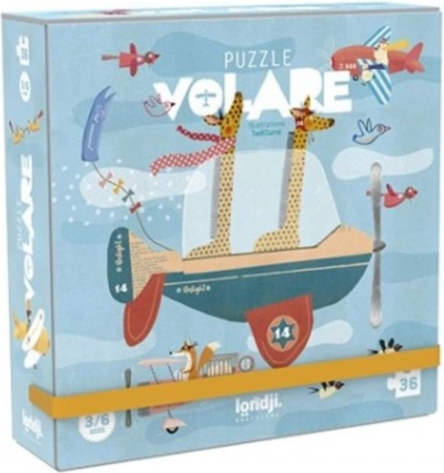 Londji puzzel Vliegen – 36 stukjes
