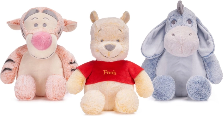 Disney Winnie de Poeh pluchen figuur mix 35 cm - 1 stuk