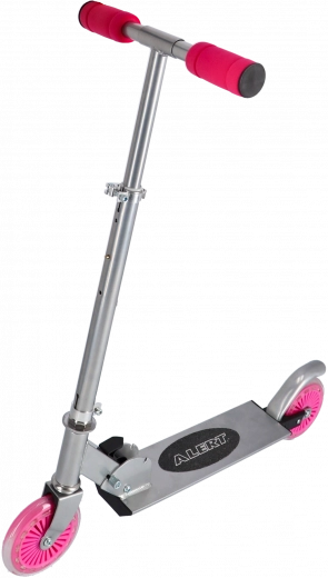 Roze opvouwbare aluminium step