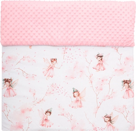 Ademend katoen met magische feeënprint