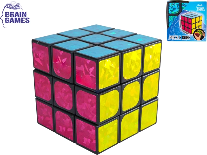 Puzzelkubus 3x3 Brain Games 10 cm
