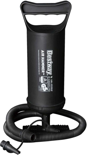 Handmatige zuigerpomp inbegrepen