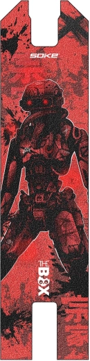 Opvallende Red Cyber-look