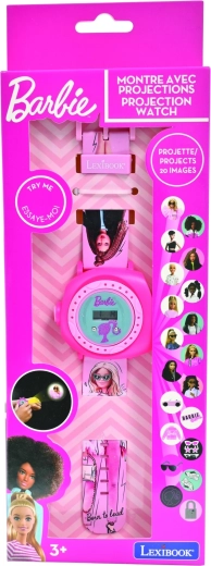 Lexibook digitaal projectiehorloge Barbie met 20 afbeeldingen