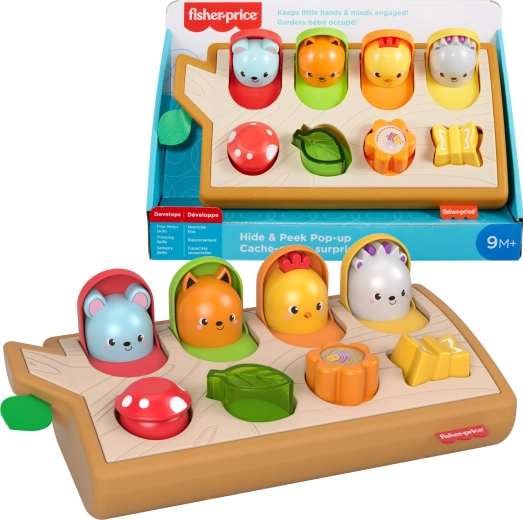 Fisher-Price Springende dieren motorisch speelgoed voor baby's