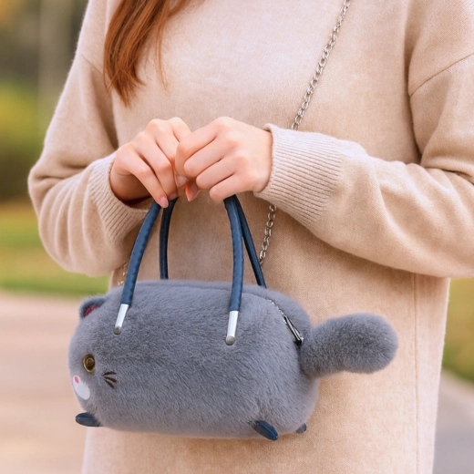 Twee handvatten en afneembare metalen ketting