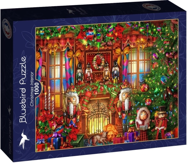 Bluebird puzzel Kerstinterieurdecoratie 1000 stukjes
