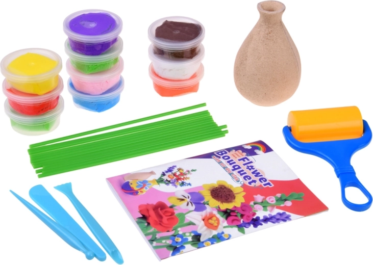 Bloemen zonder lijm – bevestiging direct op de stelen