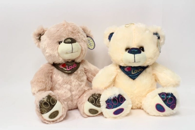Pluchen teddybeer Love 30 cm
