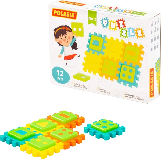 Kinder insteekpuzzel (12 stukjes)