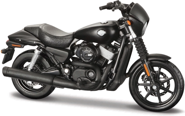 Maisto Harley-Davidson Street 750 2015 motorfiets 1:18 matzwart