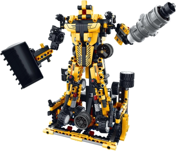 Combineer 6 modellen tot één robot
