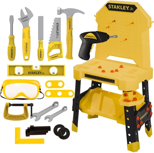 Realistische tools en accessoires in Stanley-design