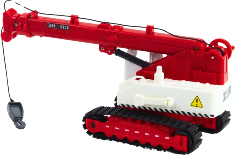 Duurzame metalen cabine en stabiele rupsbanden