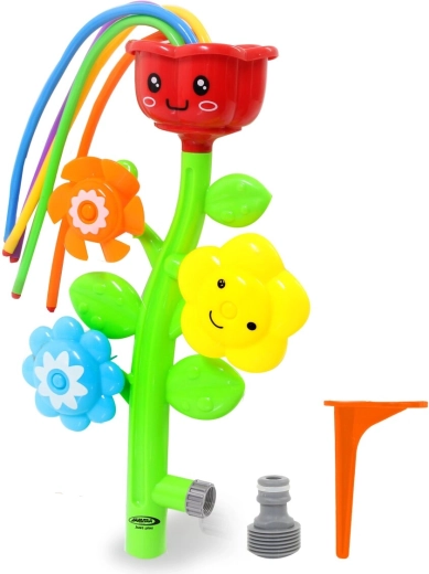 Draaiende bloemen voor afwisselend speelplezier