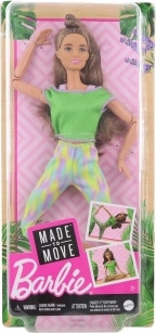 Barbie Made to Move – bloemenleggings, rode top